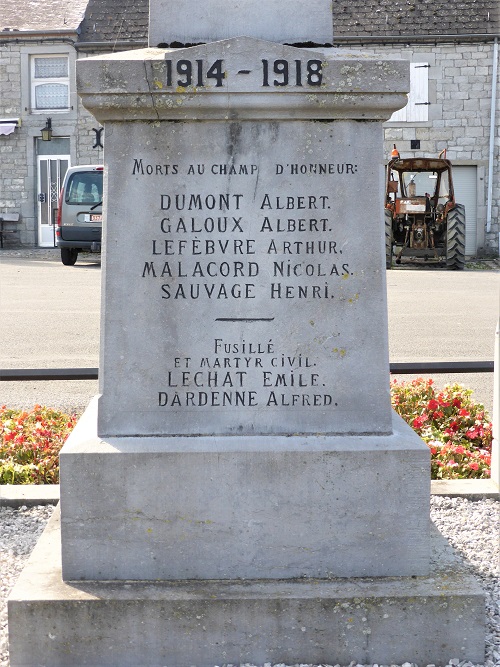 Oorlogsmonument Aublain #3