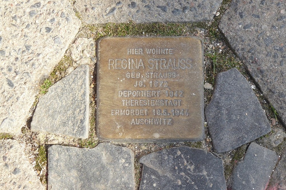 Stumbling Stone Steingasse 14