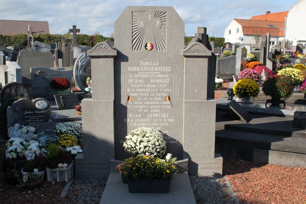 Belgian War Grave Amougies #1