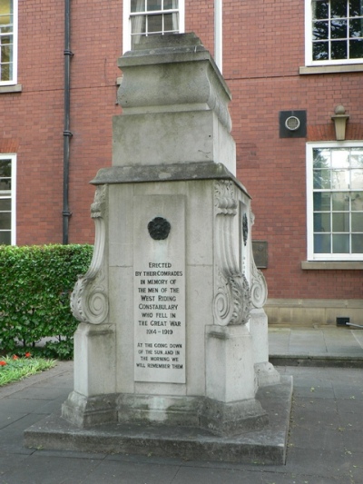 Oorlogsmonument Politie West Yorkshire #1