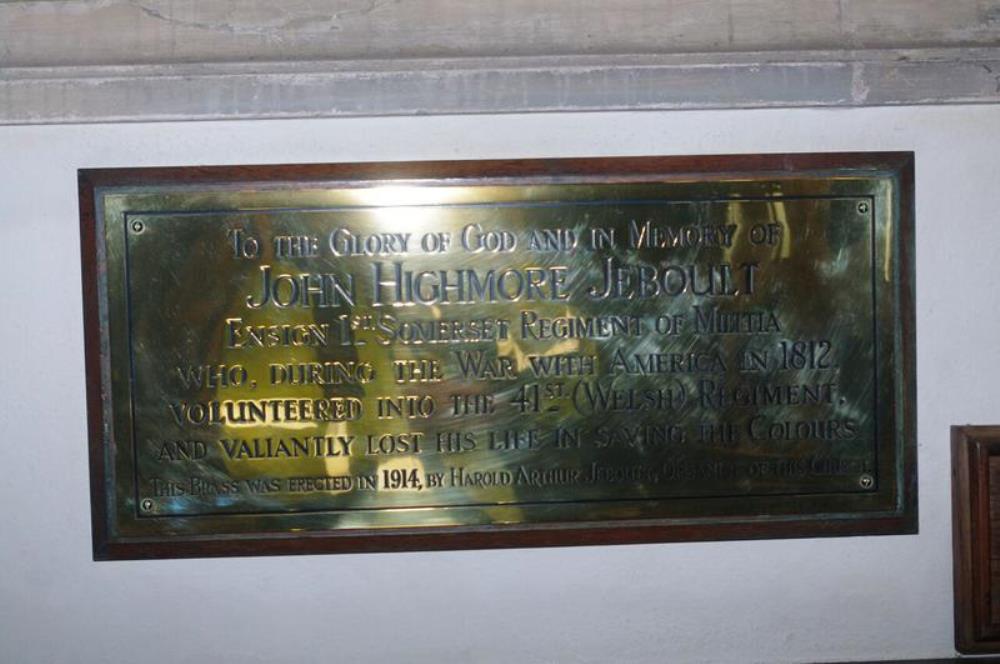 Memorials St Mary Magdalen Church Taunton #2