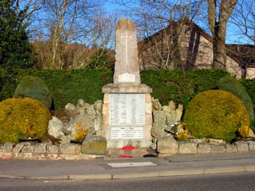 Oorlogsmonument Kincardine O'Neil #1