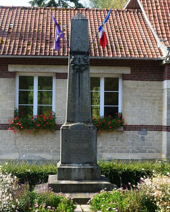 Monument Eerste Wereldoorlog Bassoles-Aulers #1
