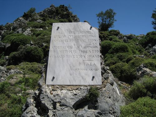 Memorial 6th August 1944 Mousoura