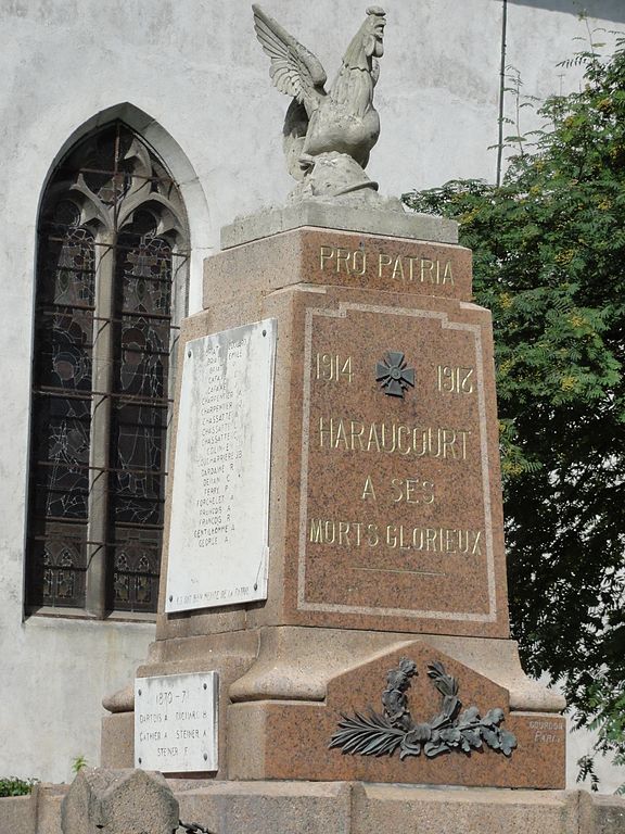 Oorlogsmonument Haraucourt #1