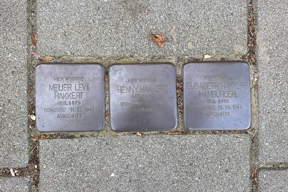 Stolpersteine Van Boetzelaerlaan 6