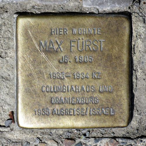 Stolpersteine Zolastraße 1a