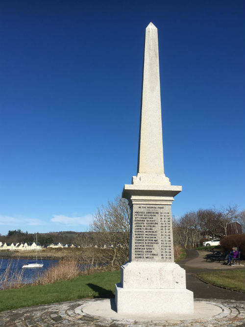 Oorlogsmonument Inverkip #3