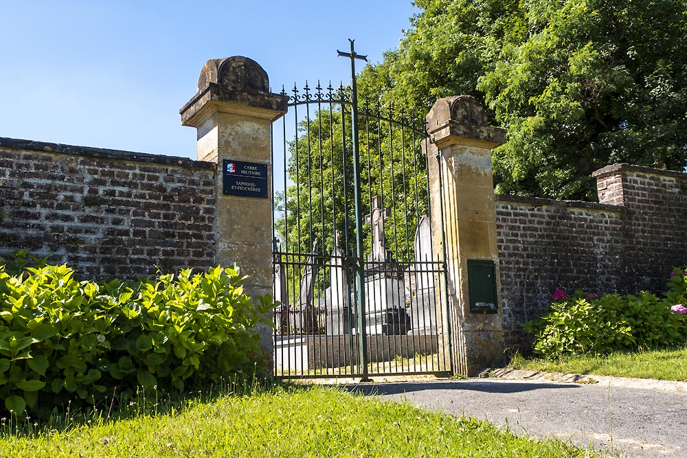 French War Grave Sapogne-et-Feuchères #1