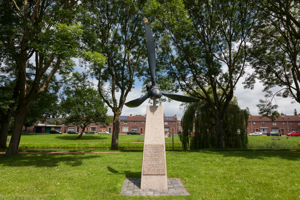 Memorial & Information Panel Guy Gibson Steenbergen