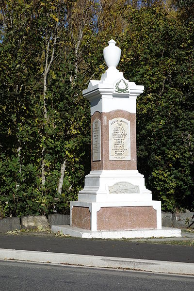 Oorlogsmonument Waitati