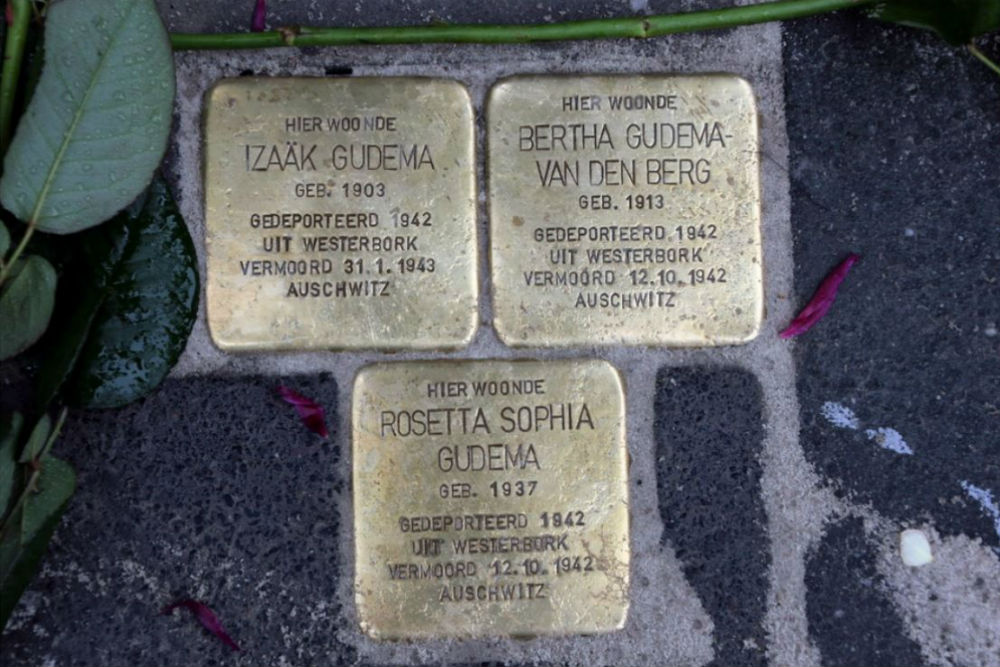 Stolpersteine Westersingel 20 #1