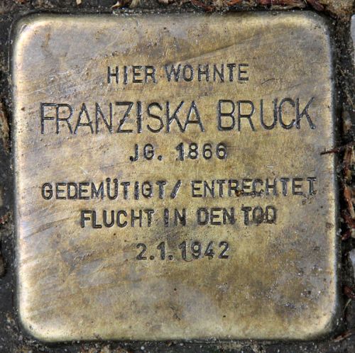 Stolperstein Prinzregentenstraße 75 #1