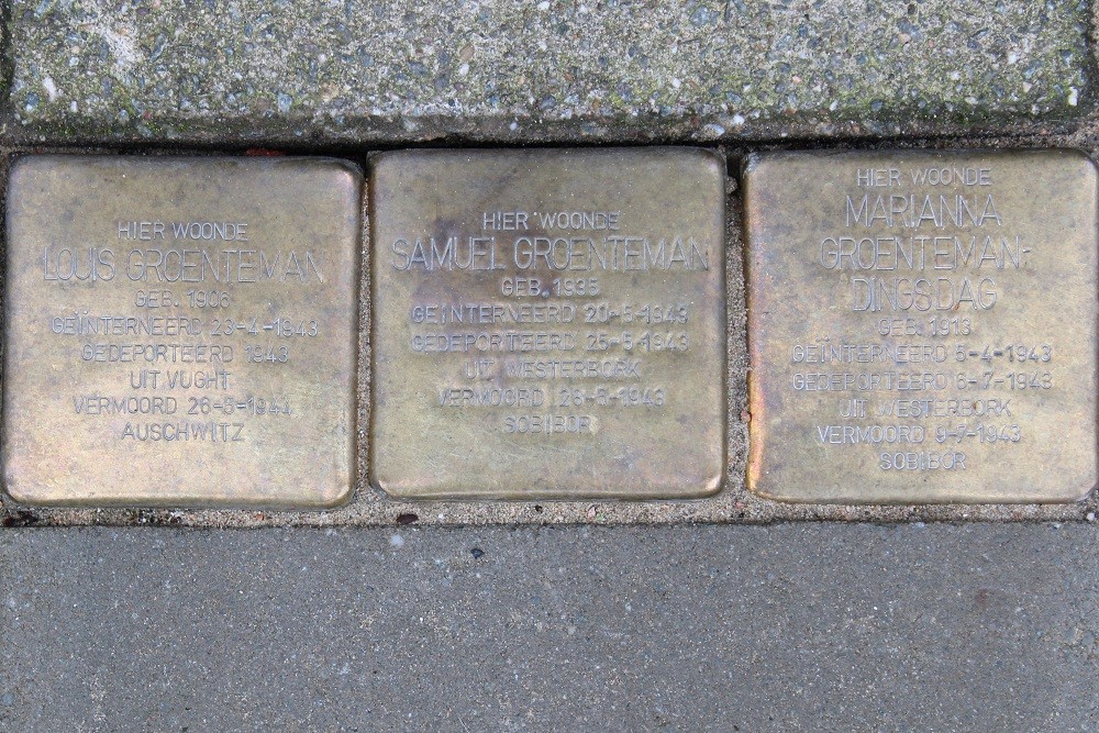 Stolpersteine Burgemeester Tellegenstraat 160 #1