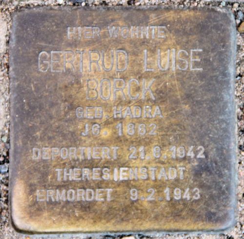 Stolperstein Lietzenburger Strae 78