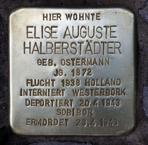 Stolperstein Nassauische Strae 9-10