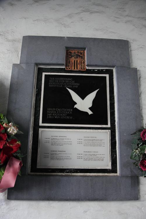 Gedenkteken Brugse Oorlogsslachtoffers Abbeville - 20 mei 1940 #1
