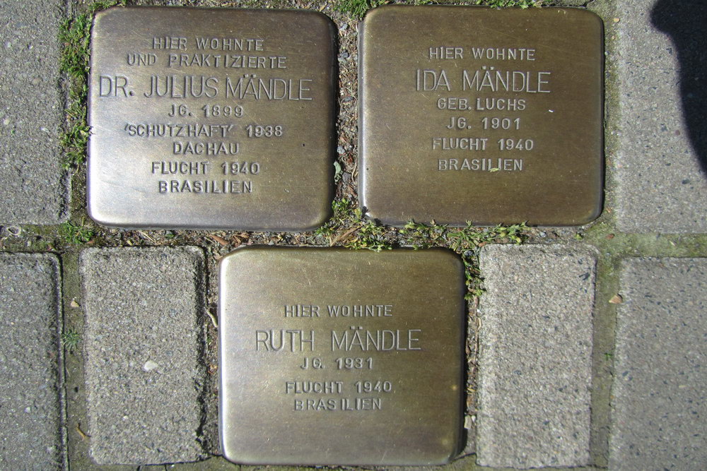 Stumbling Stones Riehler Straße 21 #1