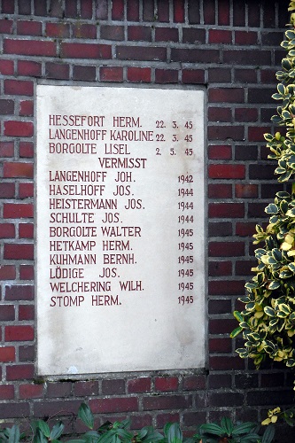 War Memorial Borken #5