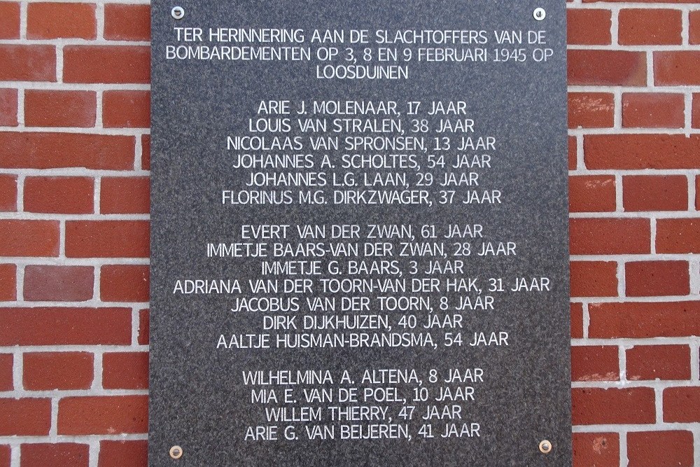 Gedenkteken Bombardementslachtoffers Den Haag #1