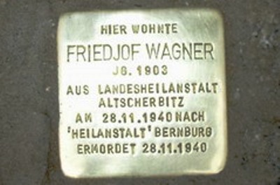 Stolperstein Georg-Cantor-Straße 33