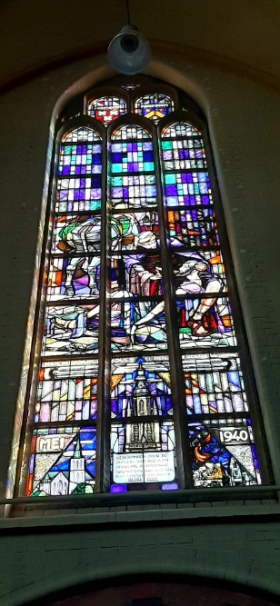 Memorial Windows St.Bavo Church Rijsbergen #4