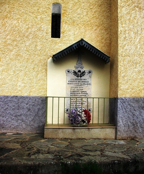 Monument Eerste Wereldoorlog Le Bersac #1