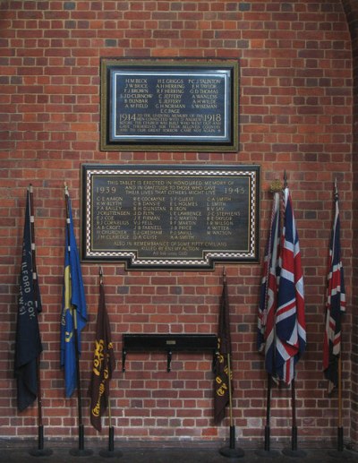 Oorlogsmonument St Andrew Church