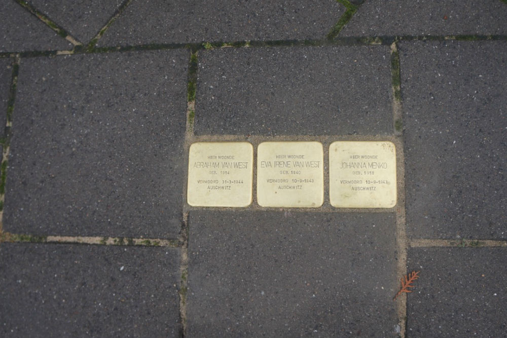 Stolpersteine Burgemeester Weertsstraat 139 #1