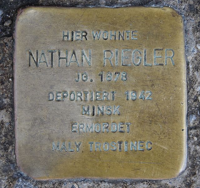 Stolpersteine Baumkirchnerring 9 #3