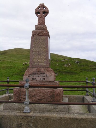 War Memorial Whiteness and Weisdale #1