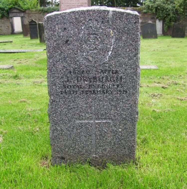 Oorlogsgraf van het Gemenebest Kirkcaldy Parish Churchyard #1