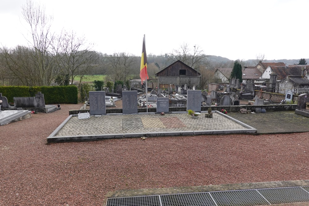 Oorlogsmonument Begraafplaats Bassenge