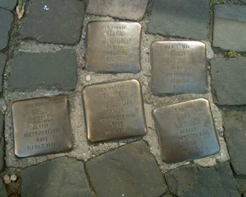 Stolpersteine Steinstrae 4 #1