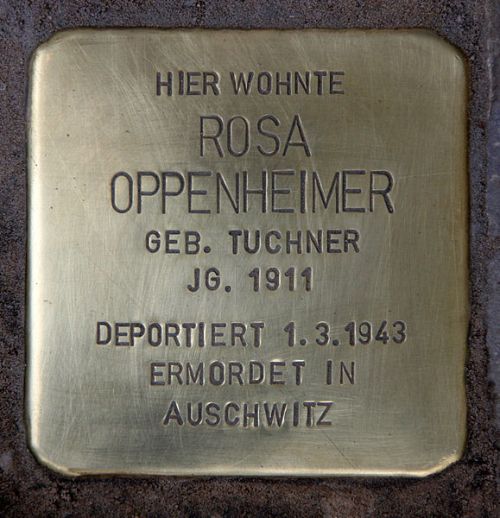 Stolpersteine Suarezstraße 23 #3