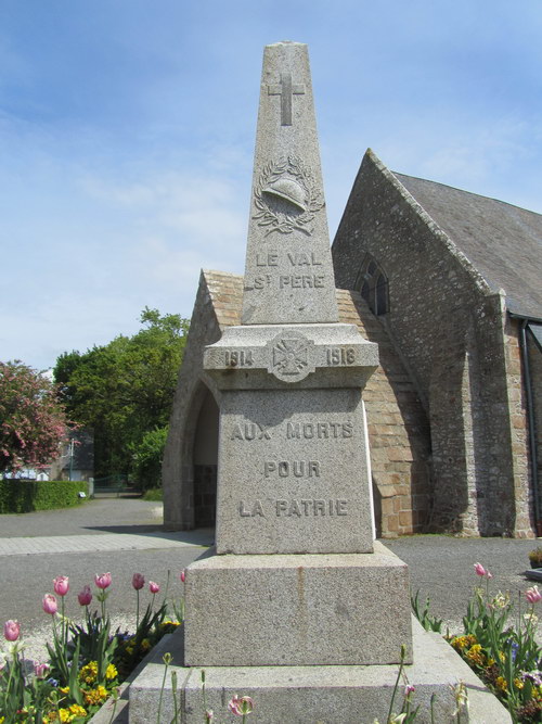 Oorlogsmonument Le Val-Saint-Pere #2