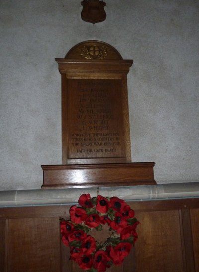 Oorlogsmonument St. Laurence Church