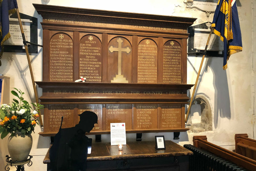 Oorlogsmonument St. Mildreds Church Tenterden #1