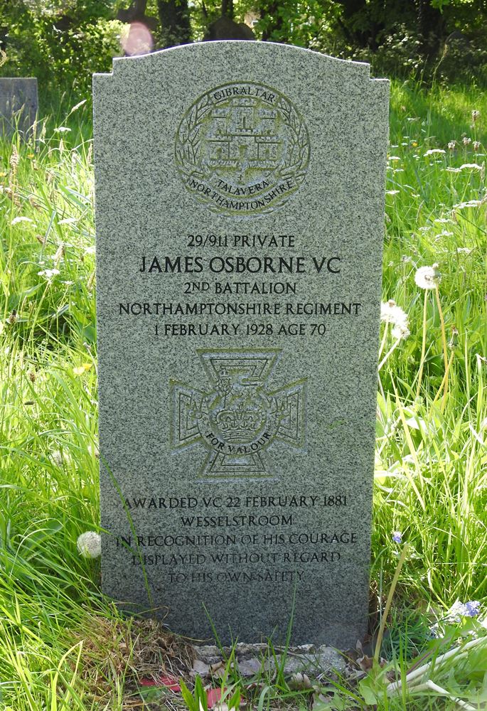 Grave of James Osborne VC #1