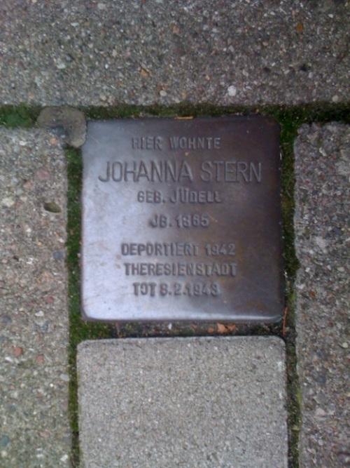 Stumbling Stone Gertigstraße 22 #1
