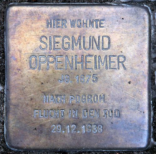 Stolperstein Bregenzer Strae 16