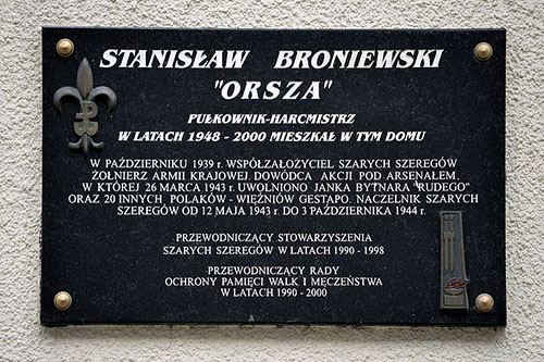 Gedenkteken Stanislaw Broniewski