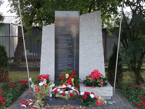 Memorial Victims First Day Warsaw Uprising #1