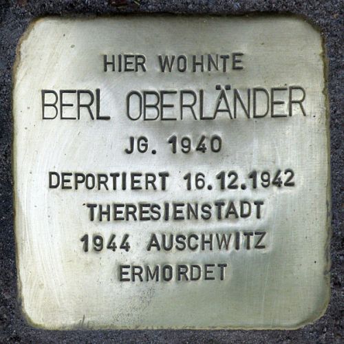 Stolpersteine Hohenzollerndamm 4 #1