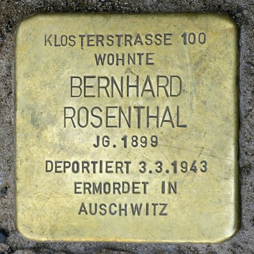 Stolpersteine Karl-Liebknecht-Straße 9 #2