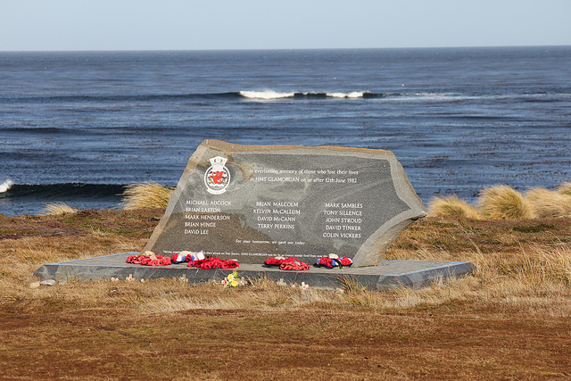 Monument HMS Glamorgan