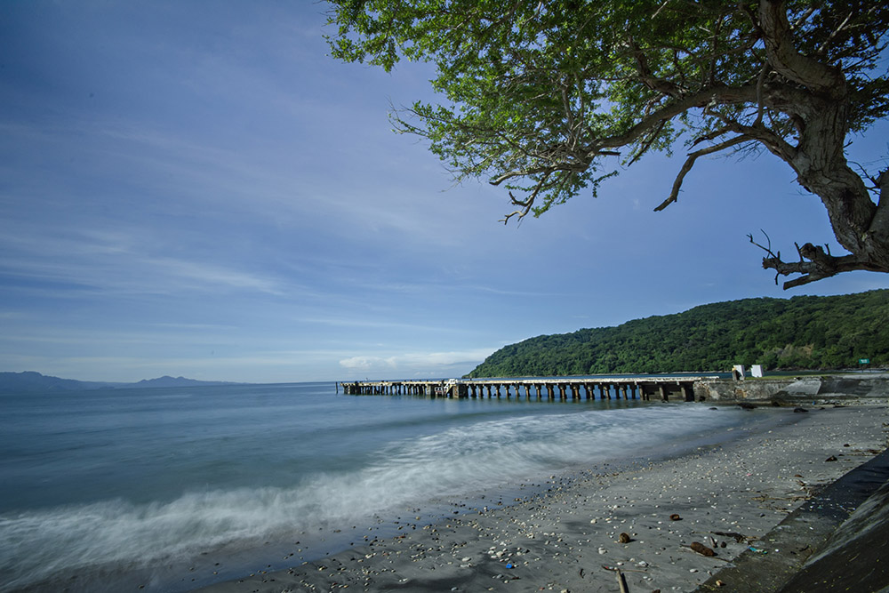 Amerikaanse Invasiestrand San Jose Point Corregidor (