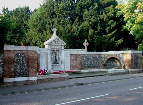 Oorlogsmonument Royston #1