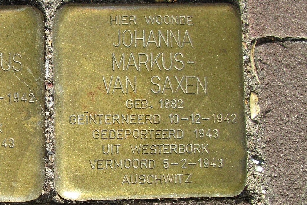 Stolpersteine Herengracht 356 #3