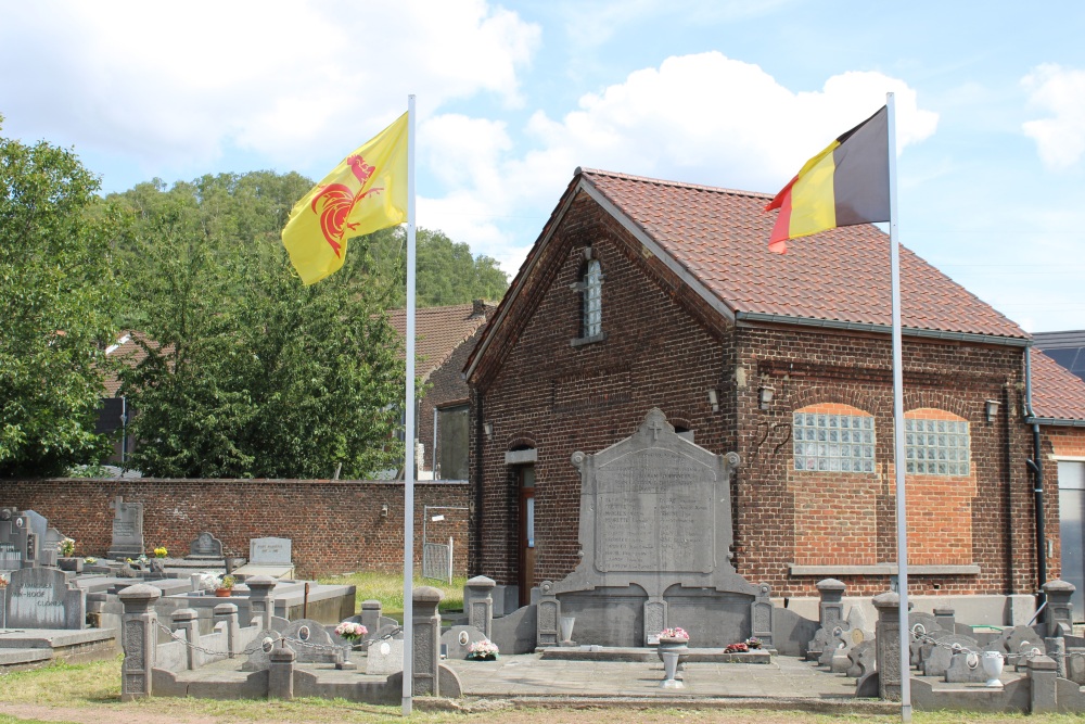 Oorlogsmonument Châtelineau Cimetière du Centre #1